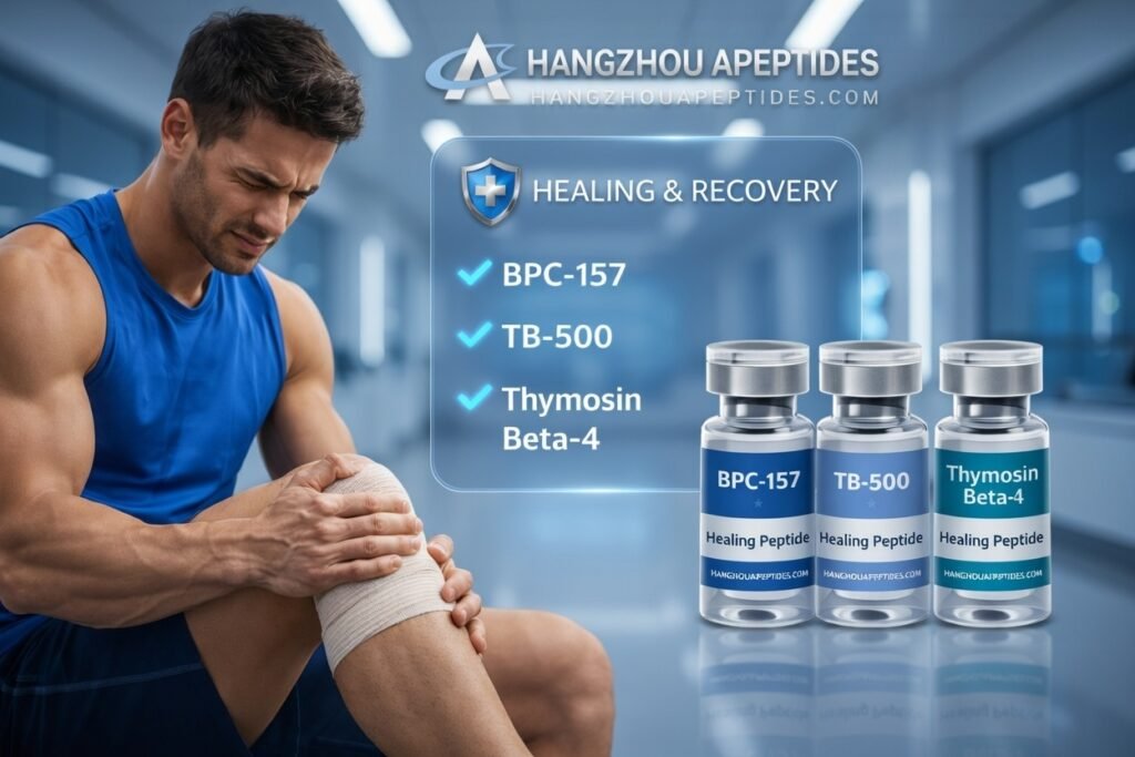 Recherche sur la cicatrisation et la récupération Peptides BPC-157 TB-500